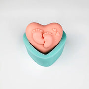 Heart Form Baby Foot Silicone