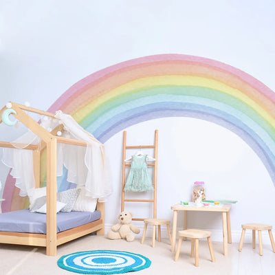 Large Rainbow Pastel Wall stickers