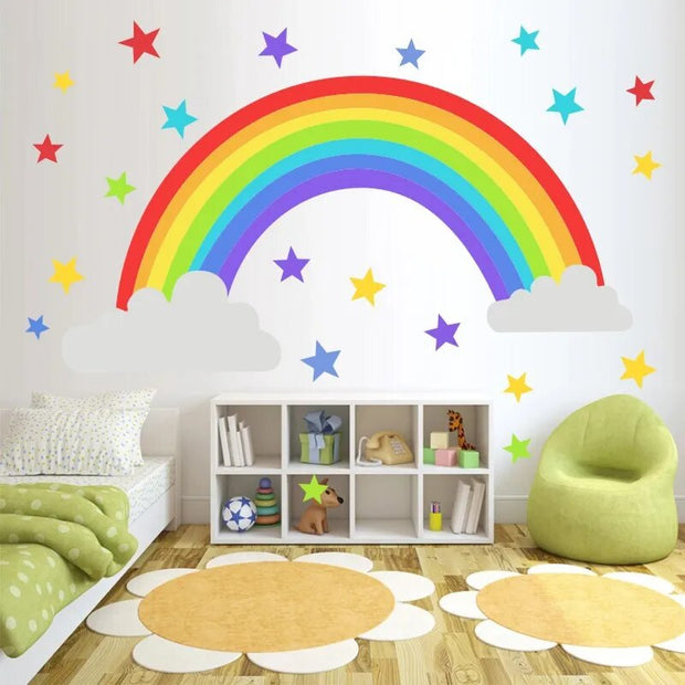 Stars rainbow Wall Decal sweet dream