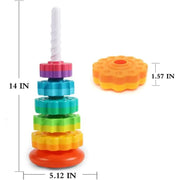 Baby Spinning Wheel Toy Rainbow Spin